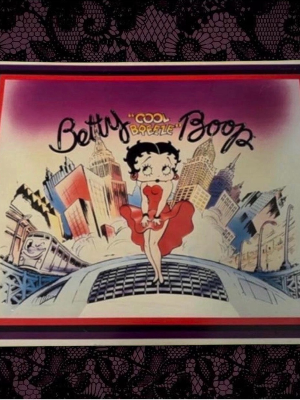 Betty Boop 1996 Metal Sign